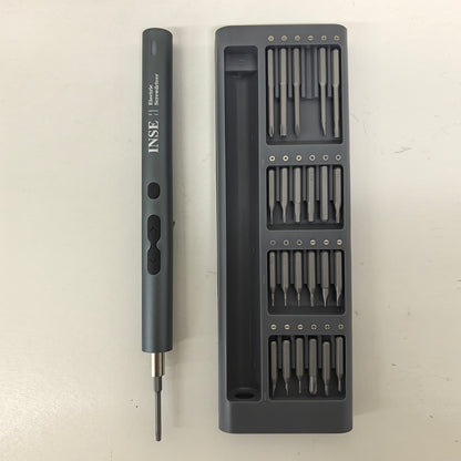 INSE  Electric Screwdriver, 48-in-1,3.7V Electric Screwdriver, USB-C Rechargeable, Compact Magnetic Tool for Phone, Laptop, Camera, DIY Projects, Electronics Repair-ES6